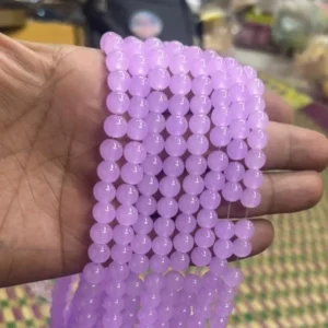 Light Purple Jelly Beads