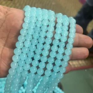 Sea Blue Jelly Beads
