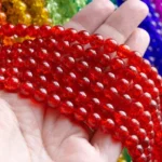 Red Jelly Beads