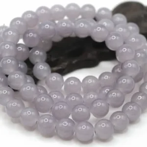 Grey Jelly Beads