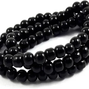 Black Jelly Beads