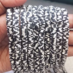 Black Femo Beads