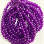 Dark Purple Jelly Beads