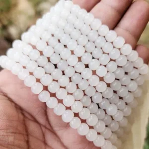 White Jelly Beads