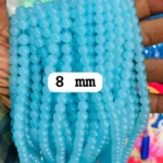 Sea Blue Jelly Beads