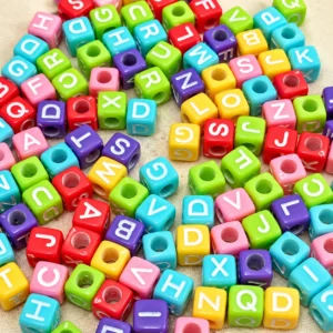 :Alphabet Colourful Square(20g)