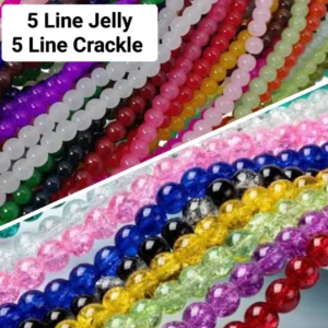 @@@Beads Combo
(5 Line Jelly + 5 Line Crackle)