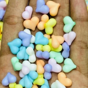 Colourful Heart Beads(20g)