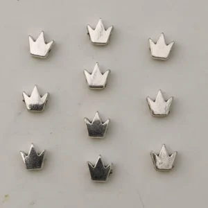 Metal Small Silver Crown
(10 Piece)