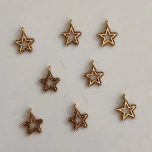 Metal Gold Star
(7 Piece)