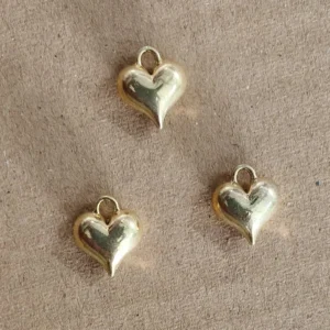 Metal Gold Heart
(1 Piece)