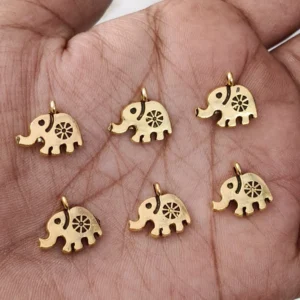 Metal Gold Elephant(B)
(6 Piece)