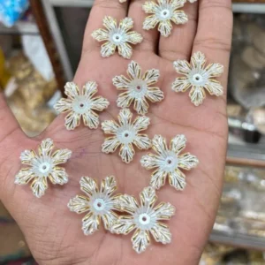 White 6 Gold Flower 
(20g)