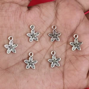 Silver Small Flower
(10 Piece)