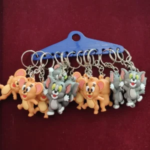 &Tom and Jerry Keychain
(12 Piece)