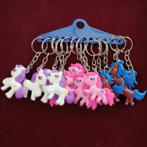 &Colour Unicorn Keychain
(12 Piece)