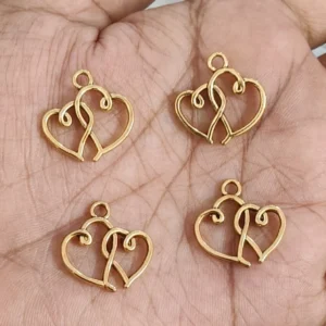 *Gold Double Heart
(5 Piece)