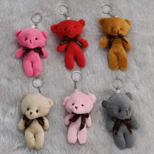 &Big Teddy Keychain 
(6 Piece)
