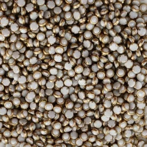 #Round White Pearl Kundan
(10g)