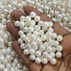 *Pearl Half White Round Beads
(20g)