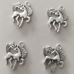 Horse Metal Charms 
(5 piece)