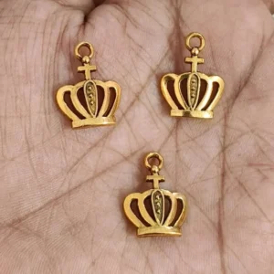 Crown Metal Charms
(3 Piece)