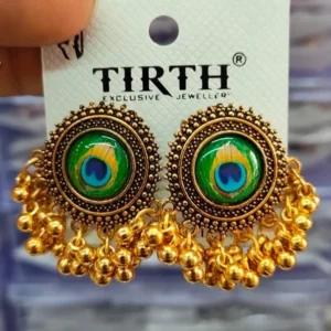 Peacock Earrings(B)