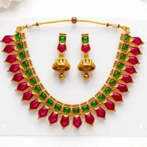 Palak Mango Necklace