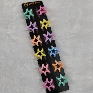 Small Star Clip
(1 Card-12 Piece)