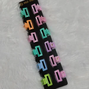 Small Square Clip
(1 Card-12 Piece)