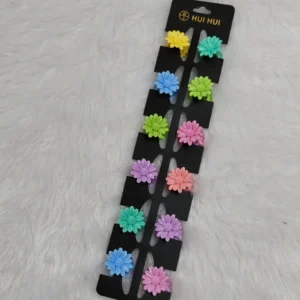 Small Glossy flower
(1 Card-12 Piece)