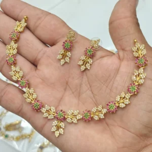 Multi flower Necklace