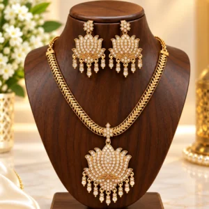 *Trending Lotus Necklace