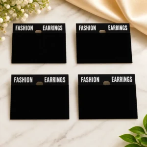 Earrings Card velvet 
(10 Piece)