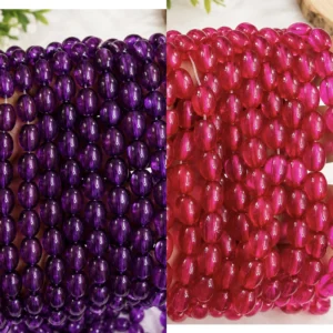 /Oval Transparent
(95 to 100 Beads)