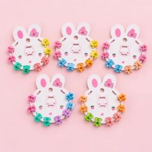 ::Flower Kids Clip
(1 Card-8 clips)