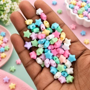 Pastel star Beads(20g)