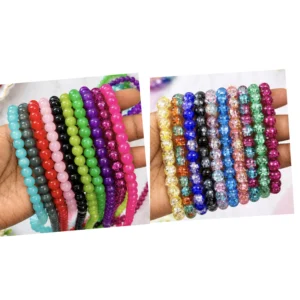 (Combo)
Jelly Beads 10 Line
Crackle Beads 10 Line)