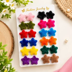 Star Earrings
(12 Pair)