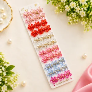 Alligator Clips Flower
(12 Piece)