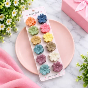 Colourful Flower Medium
(12 Clips)