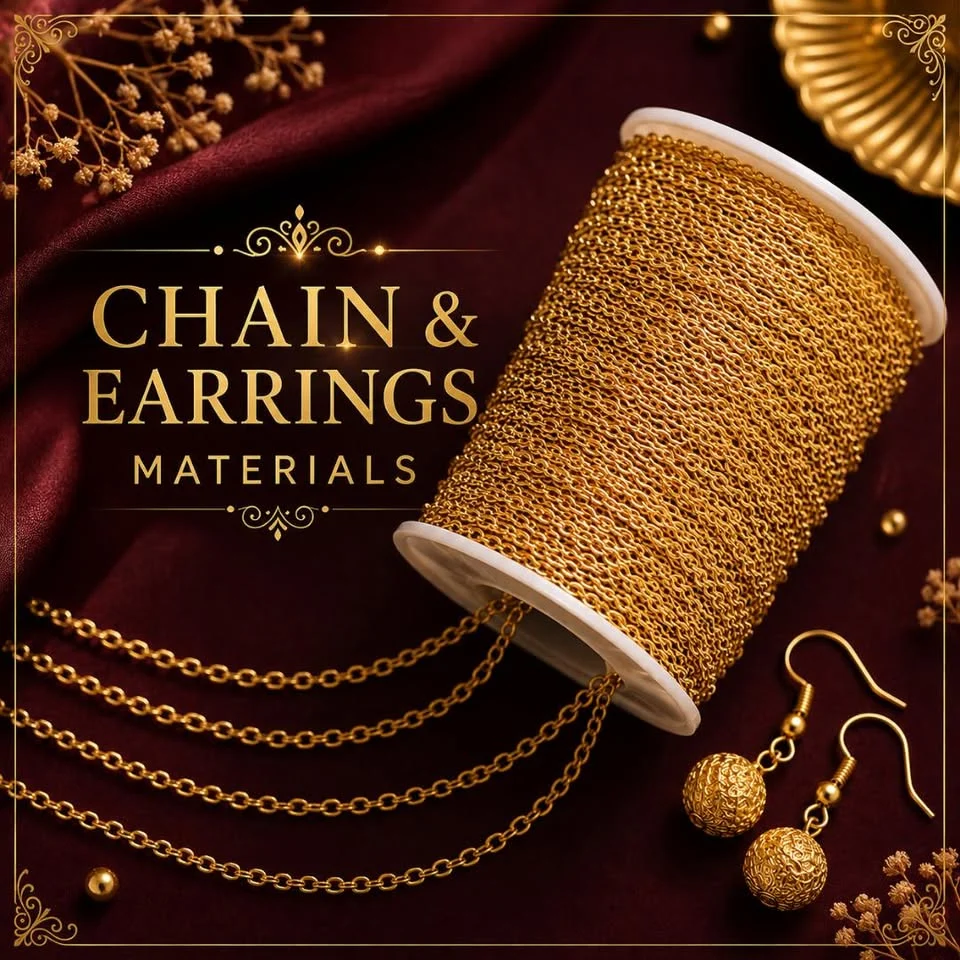 Chain & Earrings Materials