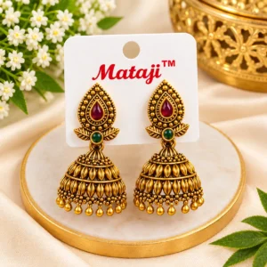 !Leaf Jhumka
(4 Pairs)