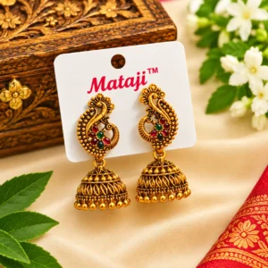 /Peacock Earring(A)
(4 Pairs)