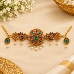 /Necklace With Earrings(A)
(1 Set)