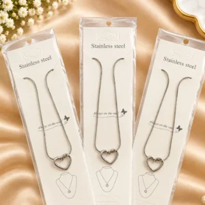 ::Promise Heart Chain Silver(3 Piece)